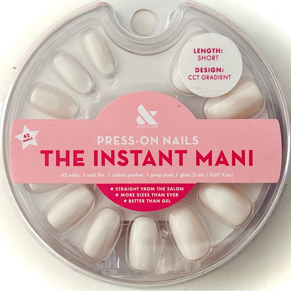 Olive and June The Instant Mani Press-On Nails - CCT Gradient